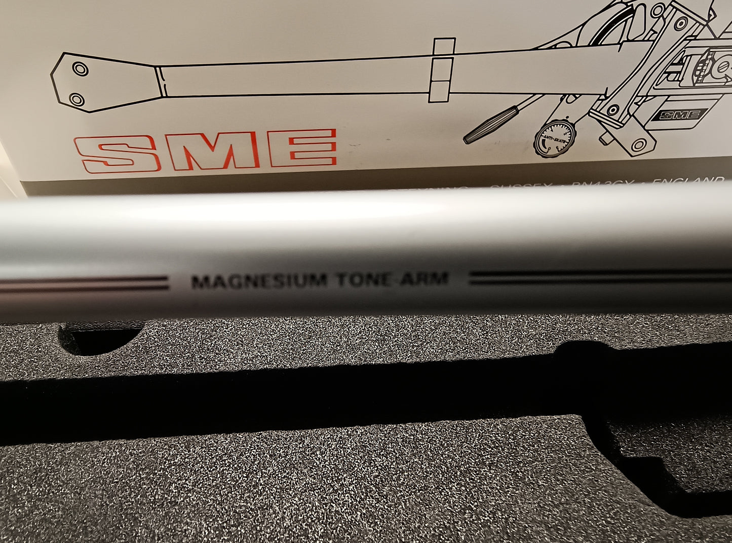 SME Series IV Tonearm Factory MCS150 Silver Wired *Ex Demonstration*