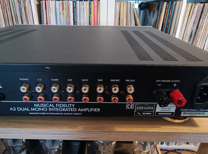Musical Fidelity A3 Dual Mono Integrated Amplifier *Used, Serviced Item*