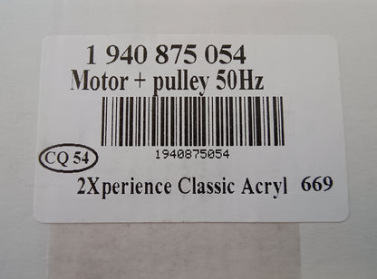 Pro-Ject 2Xperience Classic Acryl Replacement Motor and 50Hz Pulley
