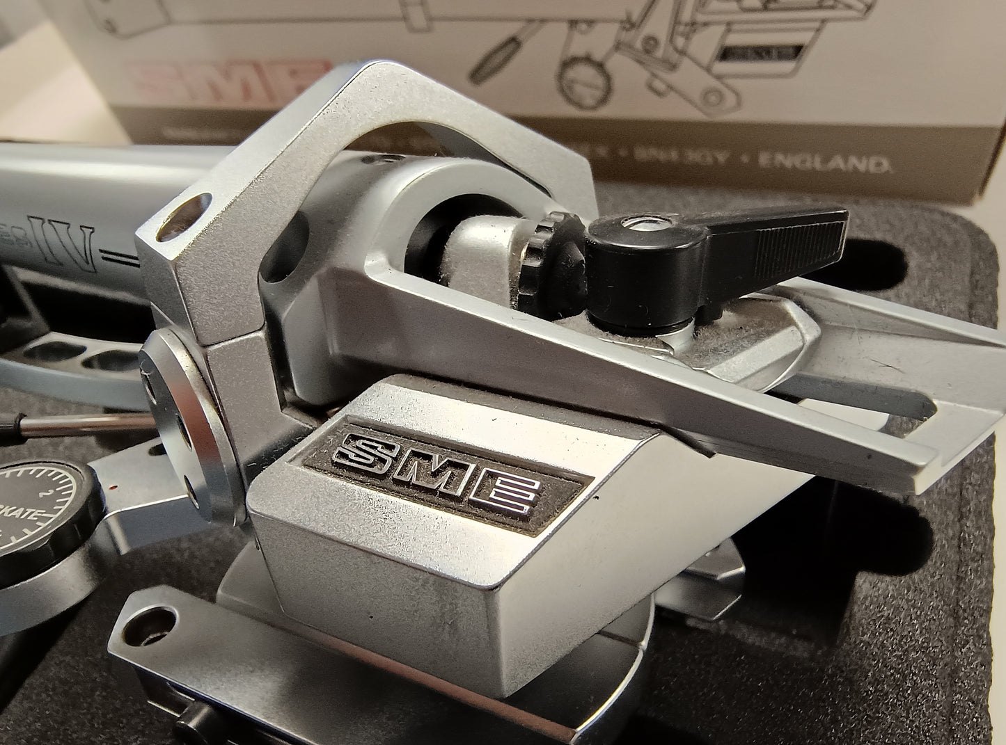 SME Series IV Tonearm Factory MCS150 Silver Wired *Ex Demonstration*