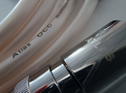 Atlas Equator OCC XLR Balanced 1.5M Interconnect pair *Ex demo*