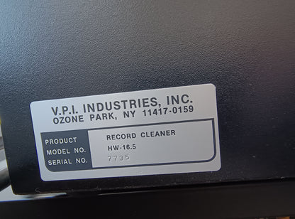 VPI 16.5 Record Cleaning Machine (Click & Collect Only)