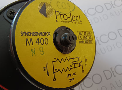 Pro-Ject 2Xperience Classic Acryl Replacement Motor and 50Hz Pulley