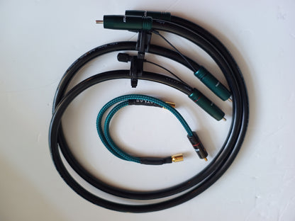 Atlas Cables Hyper Ultra GRUN 0.75M RCA Interconnect *Ex Demonstration*