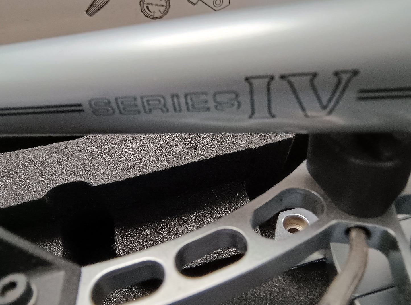 SME Series IV Tonearm Factory MCS150 Silver Wired *Ex Demonstration*