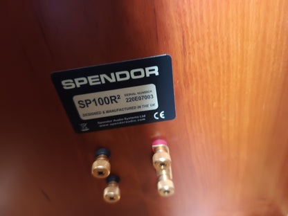 Spendor SP100R2 Speakers in Cherry *Used* (Click & Collect Only)
