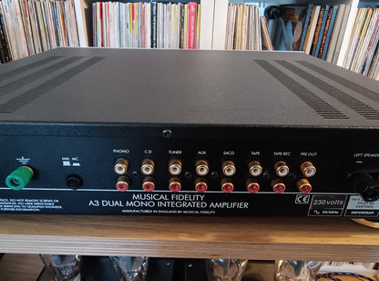 Musical Fidelity A3 Dual Mono Integrated Amplifier *Used, Serviced Item*