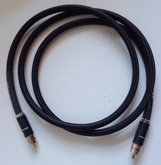 Atlas Cables Mavros Ultra 1.5M RCA S/PDIF Digital Cable *Ex Demonstration*