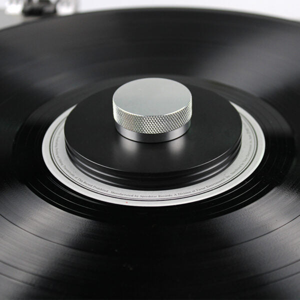 Blue Aura Aluminium Turntable Record Clamp