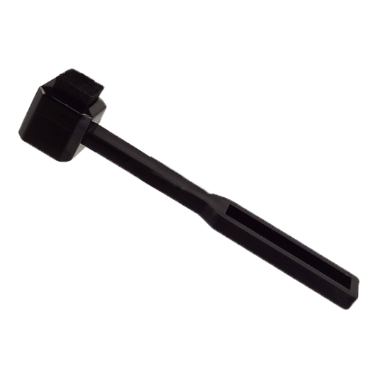 Blue Aura Carbon Fibre Stylus Brush