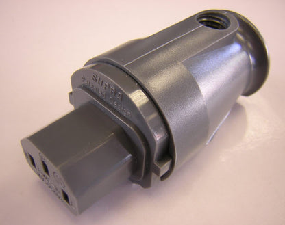 Supra Gold Plated C13 10A IEC Plug